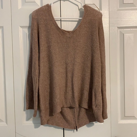 Sweaters - Super Soft Pink Zippered Sweater